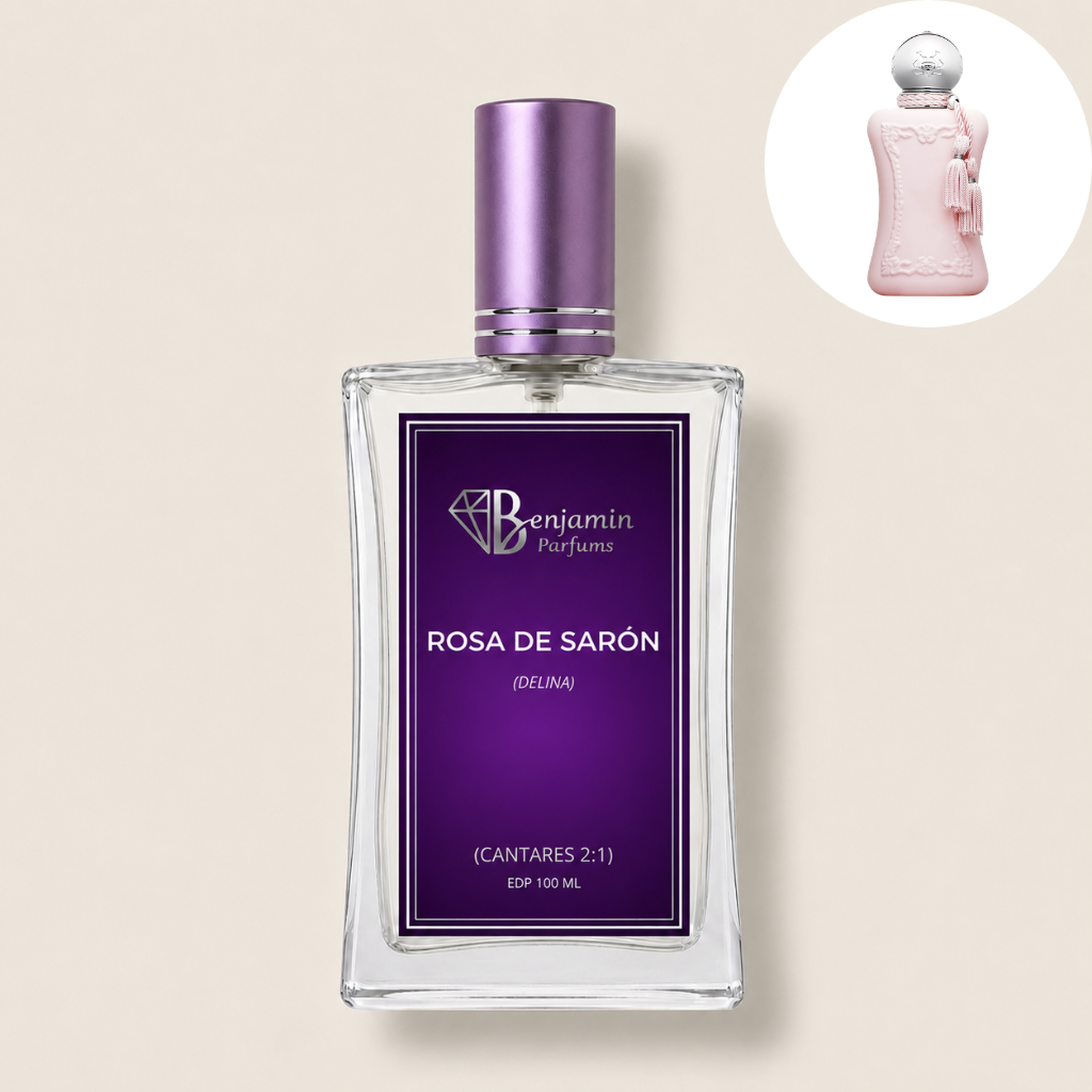 Rosa de Sarón - Inspirado en DELINA (Rosas, Cremoso, Dulce)