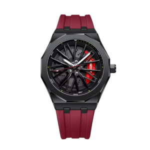 Reloj Deportivo Rueda Giratoria - Edición Roja - Imagen 1